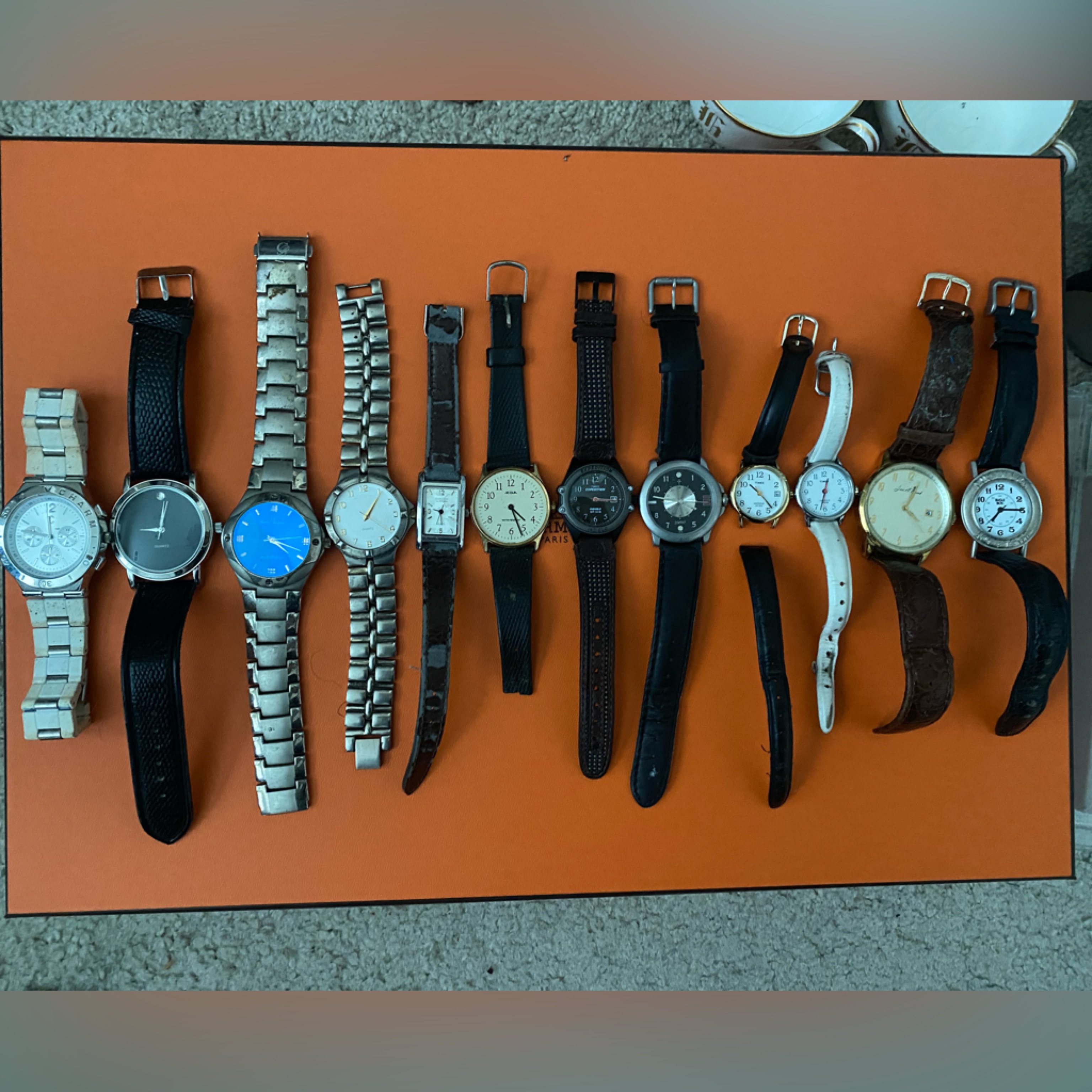 Large Watch Lot .. Timex Etc
